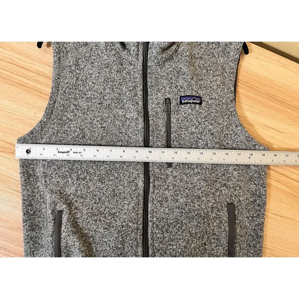 Patagonia Better Sweater Vest Stonewash Gray Men’s Medium - Picture 5 of 6